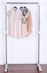 INPHIC-晾曬架 落地折疊伸縮晾衣架 不鏽鋼單桿晾衣桿室內置地曬衣架