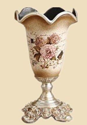 INPHIC-歐式復古田園陶瓷小花瓶 客廳餐桌裝飾花插花藝工藝品擺件