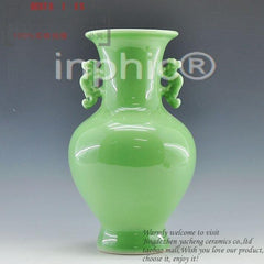 INPHIC-顏色釉復古瓷器窯變 金鐘花瓶透明時尚客廳田園 歐式家