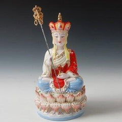 INPHIC-佛像開光 供奉彩像8吋釉下金彩地藏菩薩