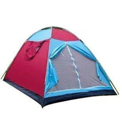 INPHIC-【超值三件套】超大8人單層帳篷 多人帳篷防潮墊2張24L帳篷燈