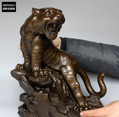 INPHIC-開運 開光大款純銅老虎辦公室裝飾工藝品銅上山虎
