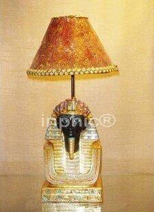 INPHIC-人物擺飾 擺設 客廳裝飾品 埃及國王燭臺