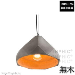 INPHIC-切面燈工業風LOFT咖啡餐廳簡約吧臺客廳吊燈水泥鑽石北歐-無木