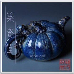 INPHIC-景德鎮窯變瓷器 雕塑雕刻南瓜壺 陶瓷工藝品居家裝飾
