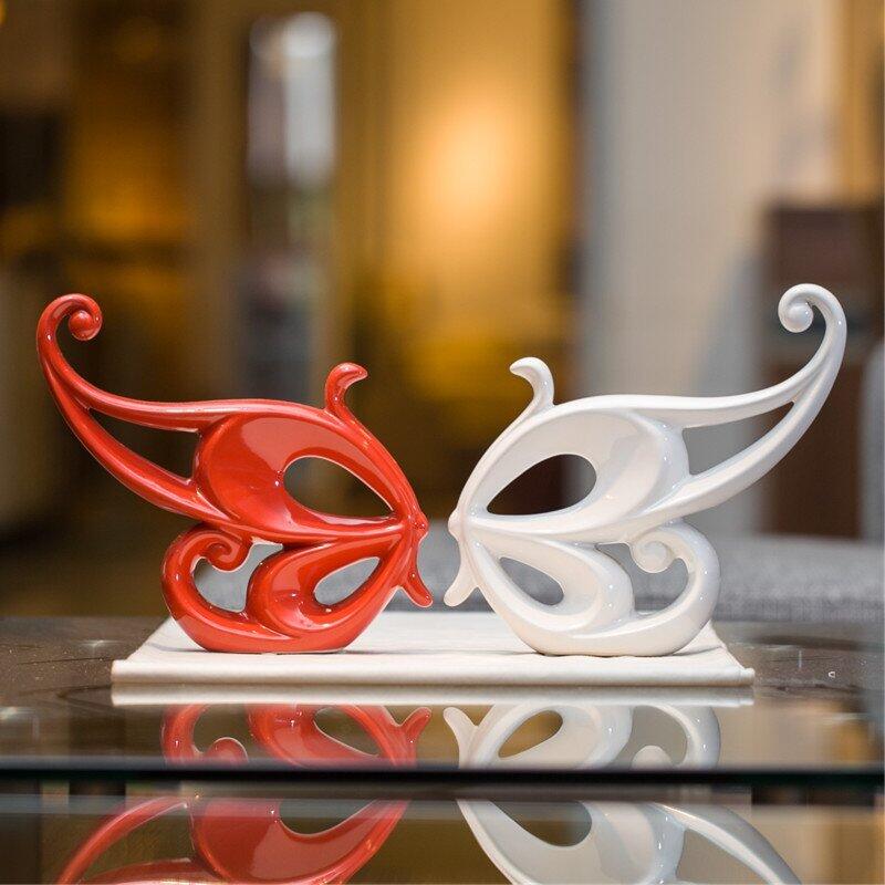 INPHIC-家居裝飾品工藝品擺件擺設新房擺件 情侶蝴蝶