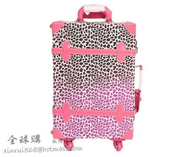 INPHIC-韓國潮箱豹紋可愛萬向輪復古箱旅行箱包行李皮箱拉桿箱子
