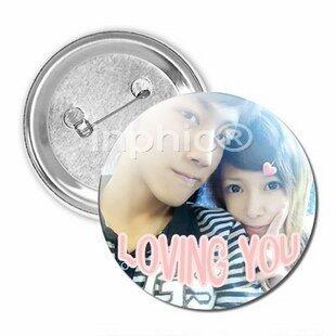 INPHIC-個性徽章 個性胸章定做 訂製徽章 直徑44MM 胸章號材 [100入]