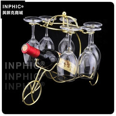 INPHIC-戰車酒瓶架酒杯架酒杯架紅酒架歐式酒具掛杯架懸掛式