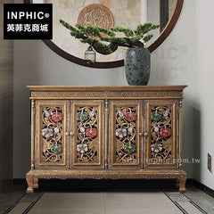 INPHIC-客廳泰國玄關櫃傢俱臥室儲物櫃門廳東南亞