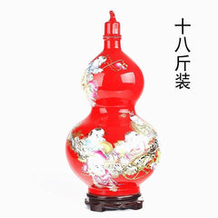INPHIC-景德鎮18斤陶瓷酒瓶 童子鬧春 送禮珍藏泡酒瓶 十八斤酒壇子