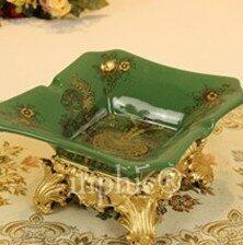 INPHIC-奢華歐式復古煙灰菸灰缸個性創意時尚客廳辦公室大款陶瓷定制