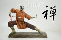 INPHIC-少林武僧樹脂人物裝飾擺飾 現代中式簡約家居會所裝飾品