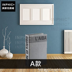 INPHIC-擺件假書模擬書攝影道具簡約家居裝飾飾品辦公室-A款