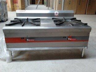 INPHIC-雙頭低湯灶煲湯爐煮粥爐矮湯爐液化氣氣灶