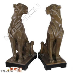 INPHIC-家居飾品歐式田園動物風情裝飾樹脂工藝品家居鎮宅豹子