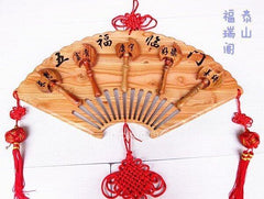 INPHIC-【五福臨門】桃木掛件桃木工藝品、木雕掛件鎮宅避邪、納福助運