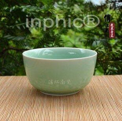 INPHIC-餐具 瓷碗 青瓷米飯碗 梅子青釉 環保 餐具 送禮