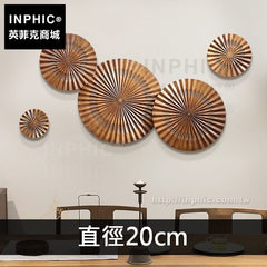 INPHIC-臥室房間中式掛飾東南亞牆上裝飾品餐廳壁掛壁飾-直徑20cm