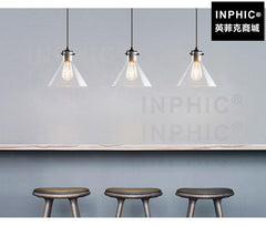 INPHIC-燈罩玻璃北歐吊燈餐廳簡約現代吧臺