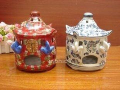 INPHIC-中式歐式風格家居裝飾品 陶瓷鳥籠 香薰爐 掛件擺飾擺設工藝品