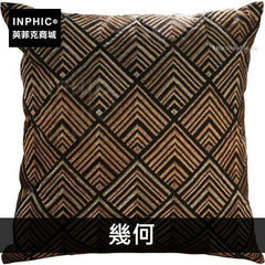INPHIC-家居客廳抱枕龍紋刺繡靠墊圖案文字水紋-幾何