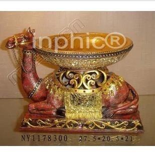 INPHIC-歐式田園鹿馬象樹脂擺件 玄關裝飾品