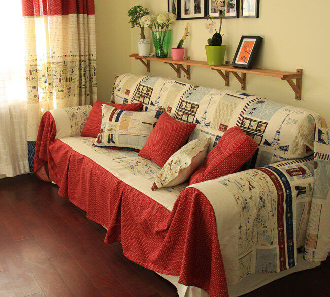 INPHIC-夢巴黎系列家居布藝沙發巾 沙發套 沙發罩 【F050】可訂製