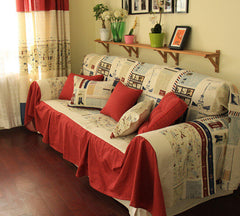 INPHIC-夢巴黎系列家居布藝沙發巾 沙發套 沙發罩 【F050】可訂製