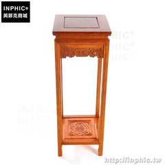 INPHIC-實木流水噴泉底座招財工藝品擺飾花梨木花架樹脂-