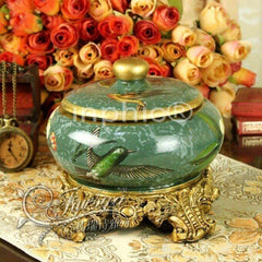 INPHIC-家居家飾日用品歐式裝飾陶瓷樹脂果盤桅子花煙灰菸灰缸