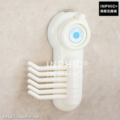 INPHIC-創意免釘牆壁黏鉤塑膠強力掛鉤吸壁掛架浴室置物掛衣鉤門後掛衣架-白色