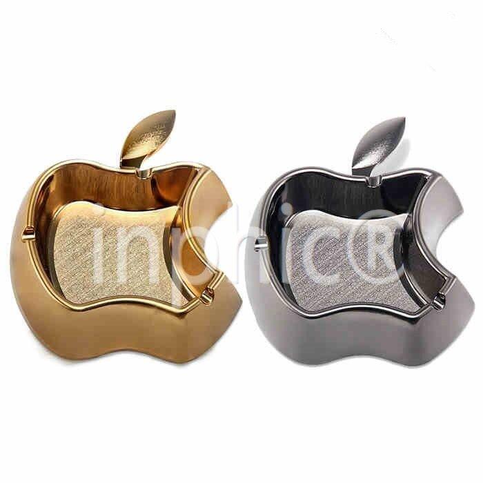 INPHIC-蘋果煙灰菸灰缸 創意 送禮 家居擺設 不鏽鋼 煙缸 高檔&#92;