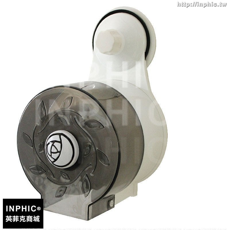 INPHIC-吸盤捲紙器廁所防水免打孔捲紙架免安裝面紙盒紙巾掛架
