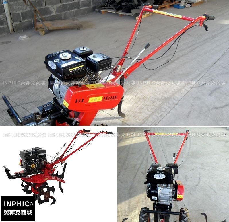 INPHIC-汽油鬆土機/旋耕機/微耕機/犁地機/6.5馬力 超強動力
