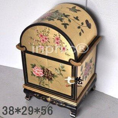 INPHIC-新古典復古 金箔手繪 特色小箱子裝飾鳥窩巢