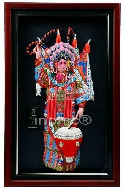 INPHIC-梁紅玉 創意陶瓷浮雕藝術品相框裝飾壁掛 精緻商務領導