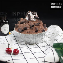 INPHIC-道具拍攝樣品飲料仿真飲品訂製雪花冰模型擺設巧克力餐廳訂做