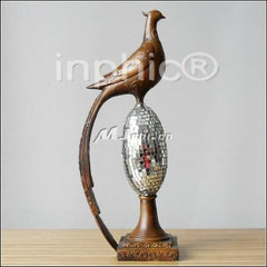 INPHIC-歐式客廳裝飾擺飾傢俱飾品泰國田園家居富貴鳥(對)