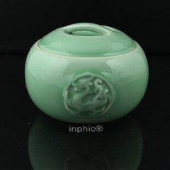 INPHIC-梅子青手工雕龍簡約圖像 茶葉罐 密封罐 糖果罐 花茶罐