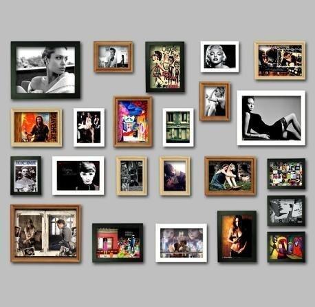 INPHIC-歐式混搭23框照片牆相框牆相片牆相框組合畫框