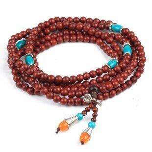 INPHIC-6顆小葉紫檀佛珠手鏈檀香避邪手串女士手珠