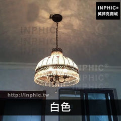 INPHIC-燈具服裝店網咖咖啡廳波西米亞吊燈地中海餐廳酒吧民族風-白色