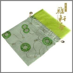 INPHIC-光亮片手繡穿花風格 佛珠配套用錦袋 手鏈袋 收口袋