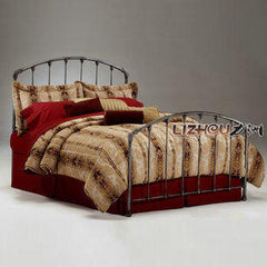 INPHIC-田園鐵藝床 黑色鐵床 主臥床 雙人床1.8 單人床1.5