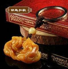 INPHIC-開光雙英聚福玉墜吊墜十二生肖狗屬狗人甲午馬年開運吉祥物