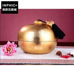 INPHIC-擺飾木雕金箔首飾盒居家飾品工藝品東南亞擺設泰國