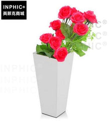 INPHIC-不鏽鋼鏡面花瓶家居金屬花瓶歐式簡約插花花瓶
