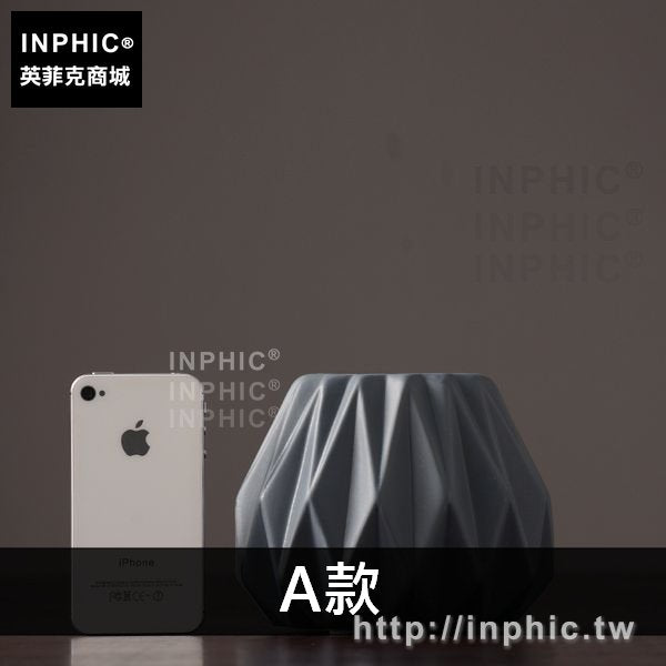 INPHIC-北歐陶瓷客廳插花餐桌花瓶結婚擺件裝飾品電視櫃家居-A款