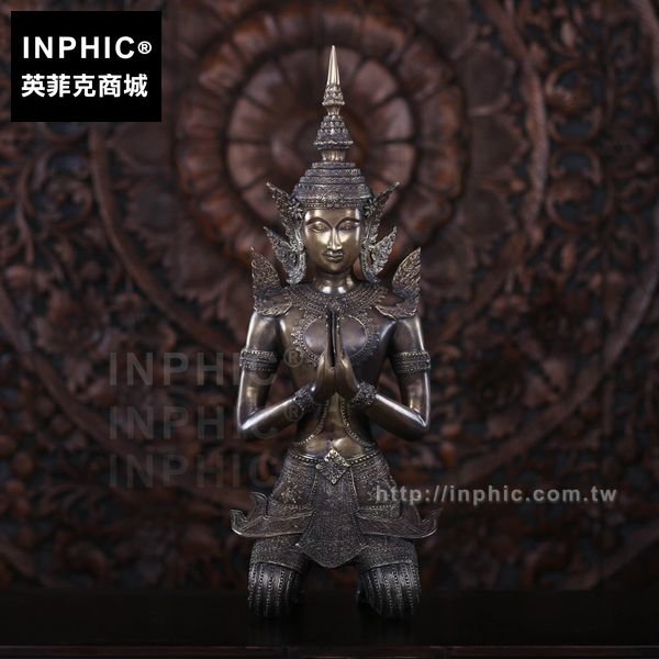 INPHIC-泰式泰國東南亞迎賓佛桌面擺設跪佛裝飾品